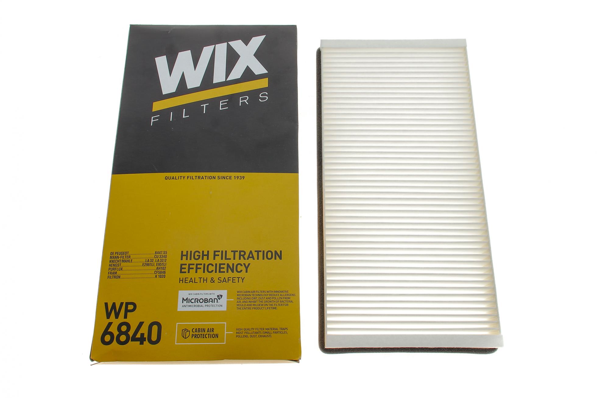 WP6840 WIX FILTERS